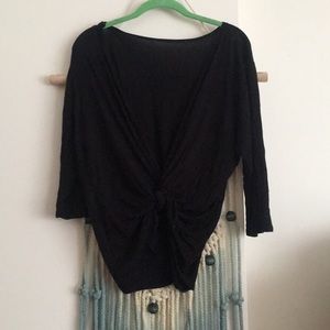 Black tie up top. Size M.